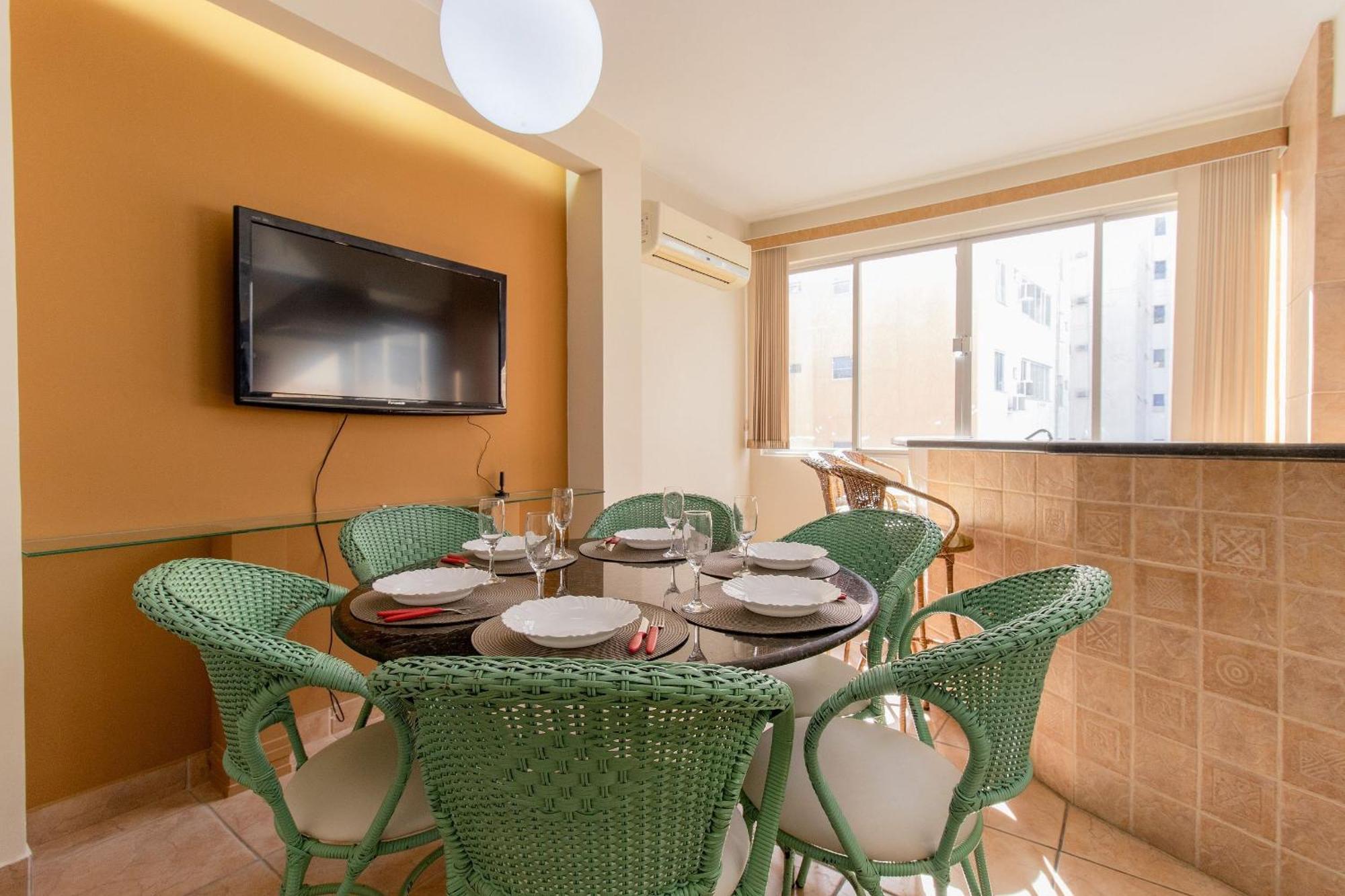 Jse31 - 4 Dr Climatizados, Churrasq, Calcadao Apartamento Balneário Camboriú